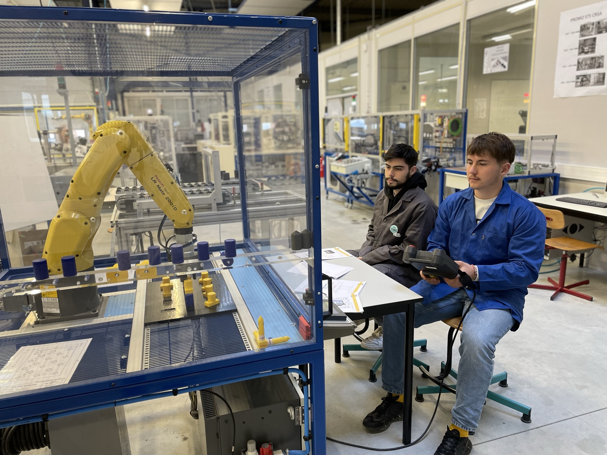 Programmation robot Fanuc