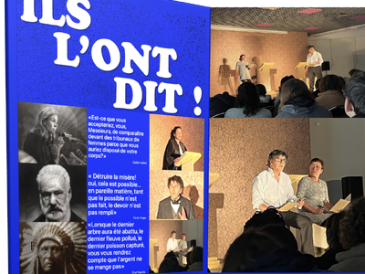 Logos, Ethos, Pathos : quand le théâtre redonne vie aux grands discours