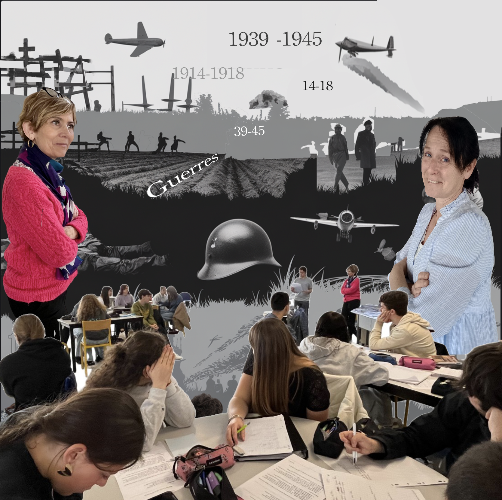 À la guerre comme à l’écrit  - Tranchées, mémoire et stylos partagés